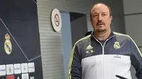 Rafael Benitez dipecat dari kursi pelatih Real Madrid pada Senin (4/1/2016) waktu setempat. (AFP/Javier Soriano)