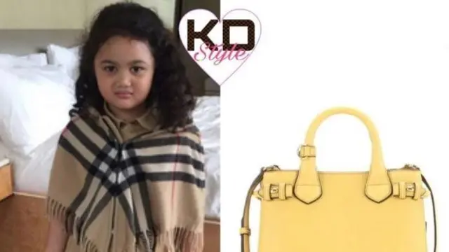 Tas mewah anak artis (Istimewa)