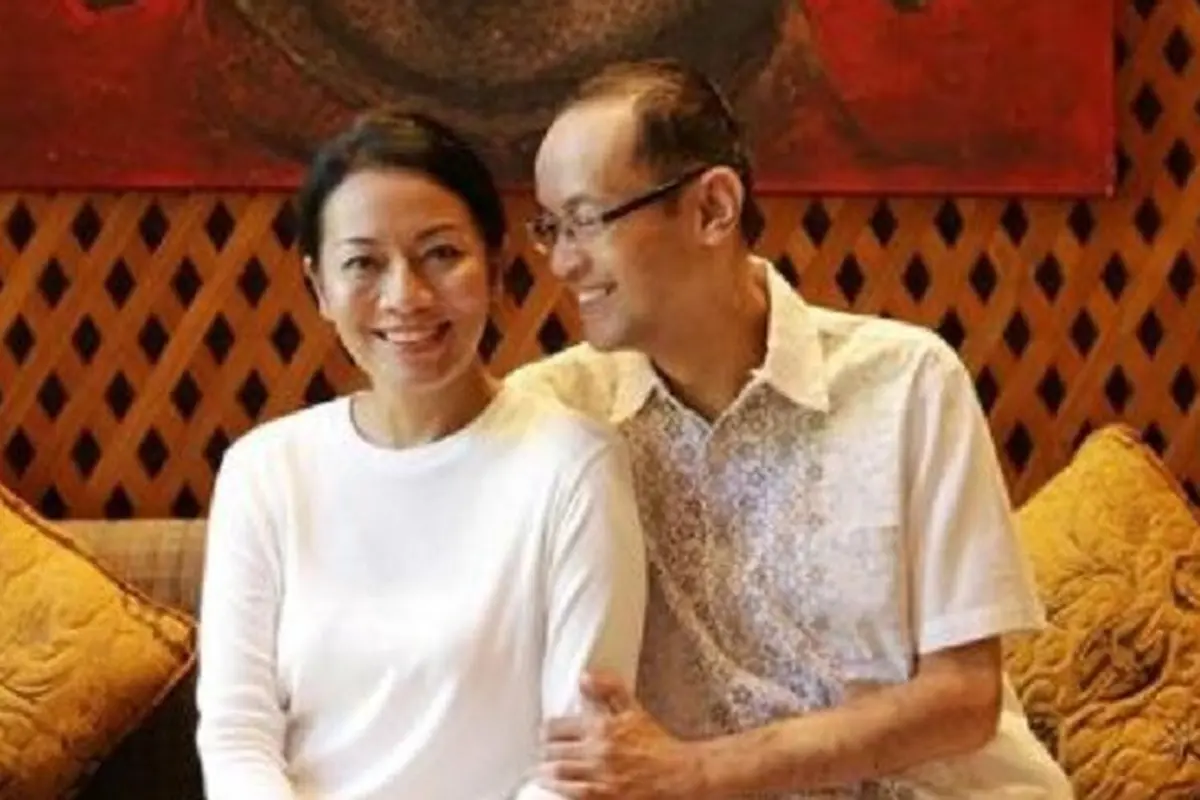 Dee Lestari - Reza Gunawan (Foto: Instagram/@deelestari)