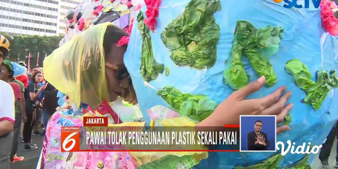 Indonesia Darurat Sampah Plastik, Warga Serukan Tolak Sekali Pakai