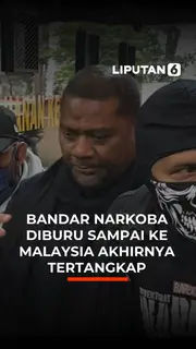 Bandar Narkoba Diburu Sampai ke Malaysia Akhirnya Tertangkap