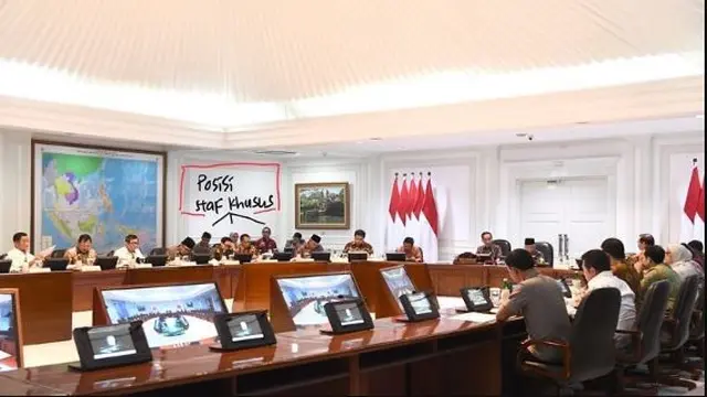 Minuman Favorit Angkie Yudistia Saat Ikut Rapat Kabinet di Istana Presiden