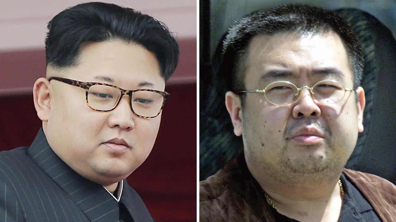 Pemimpin Korut Kim Jong-un dan kakak tirinya Kim Jong-nam 