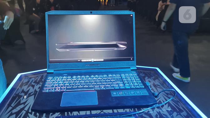 Acer Boyong Gaming Laptop Predator Triton 300 ke Indonesia. (Liputan6.com/ Andina Librianty)