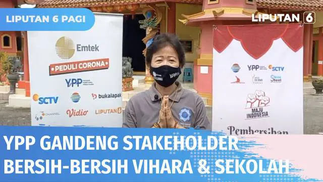 YPP gandeng Yayasan Bahtera Indonesia Maju dan As Shomad Peduli kembali melakukan kegiatan bersih-bersih vihara dan madrasah di Kecamatan Panongan, Kabupaten Tangerang pada Jumat (29/07) siang.