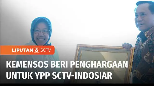 Yayasan Pundi Amal Peduli Kasih (YPP) SCTV-Indosiar menerima penghargaan dari Kementerian Sosial atas bantuan dan dedikasi dalam penanganan bencana alam.