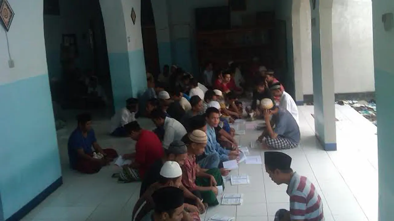 Napi ikut Pesantren kilat