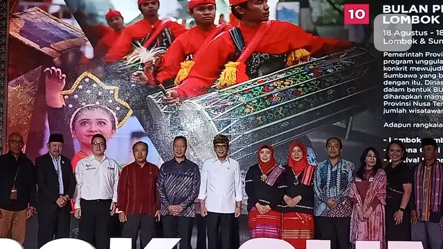 Peluncuran Calender of Event Lombok Sumbawa