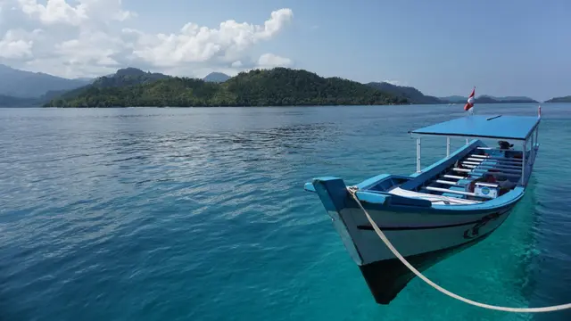 Pesona Pulau Sirandah Kota Padang. (Liputan6.com/ Ihsan Maulana)