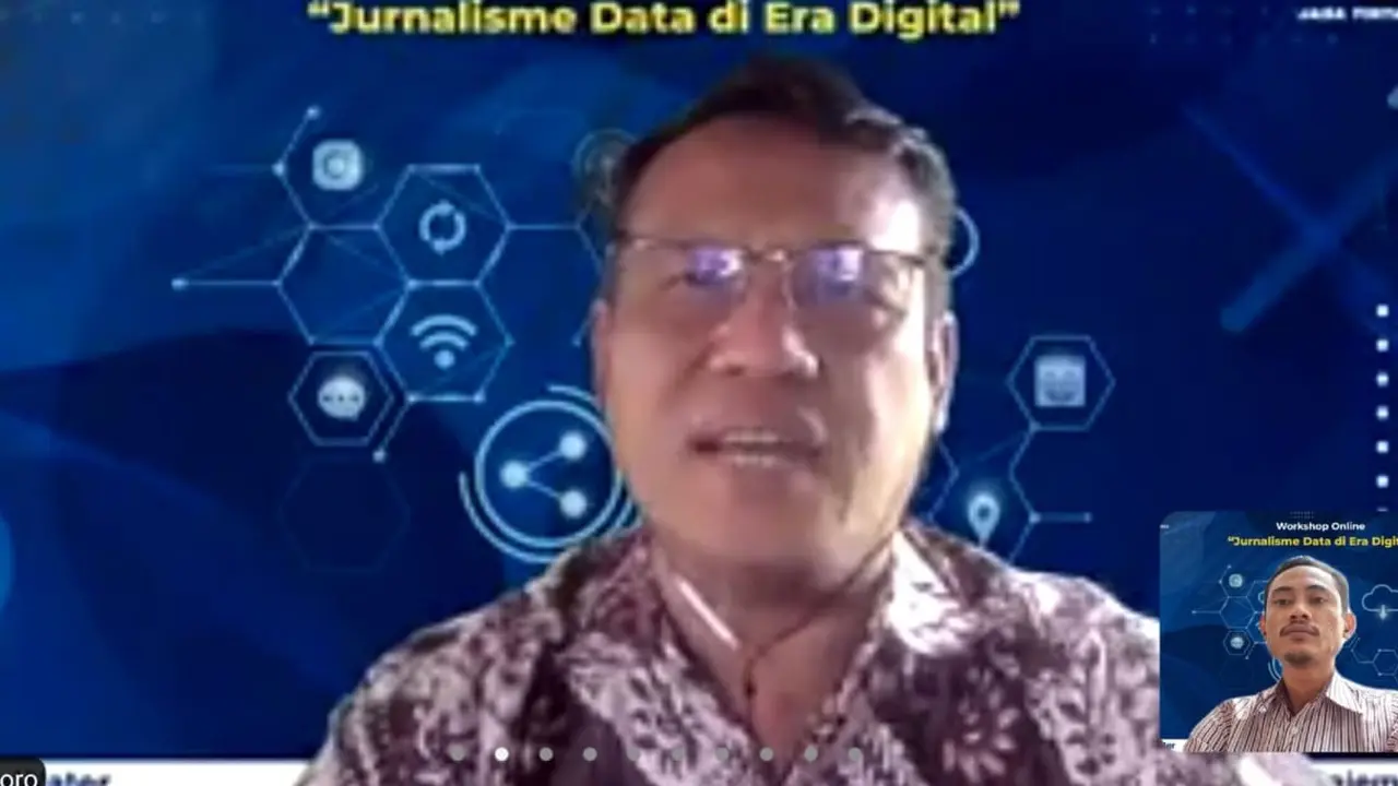 Ketua Badan Pertimbangan dan Pengawas Asosiasi Media Siber Indonesia (AMSI) Atmaji Sapto Anggoro