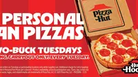 Pizza Hut Extends "Two-Buck Tuesday" Promotion: How to Get the $2 Personal Pan?