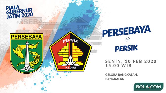 Piala Gubernur Jatim 2020: Persebaya Surabaya vs Persik Kediri. (Bola.com/Dody Iryawan)
