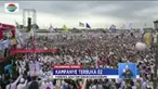 Prabowo Subianto dan Sandiaga Uno menargetkan dapat 70 persen suara di Palembang, Sumatera Selatan.