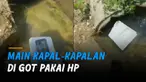 Aksi nyeleneh seorang pria justru buat kerugian bagi dirinya.