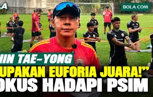 Shin Tae-yong Minta Pemain Timnas Indonesia di Persija Lupakan Euforia Juara FIFA ASEAN Cup 2026 dan Fokus Hadapi PSIM