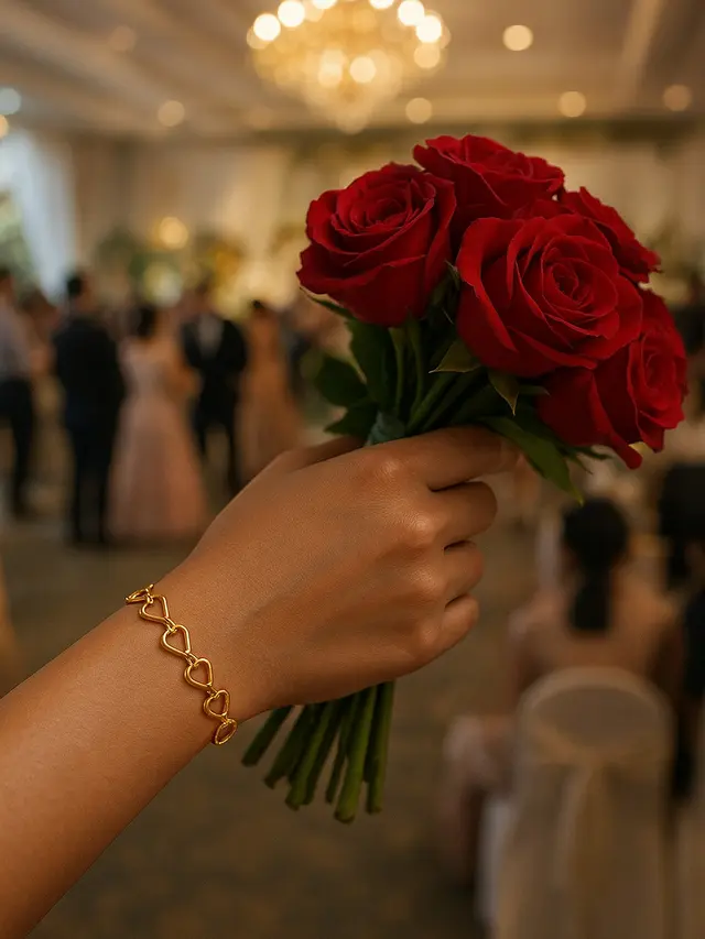 Model Gelang Emas Rantai Hollow Ringan Harga Terjangkau