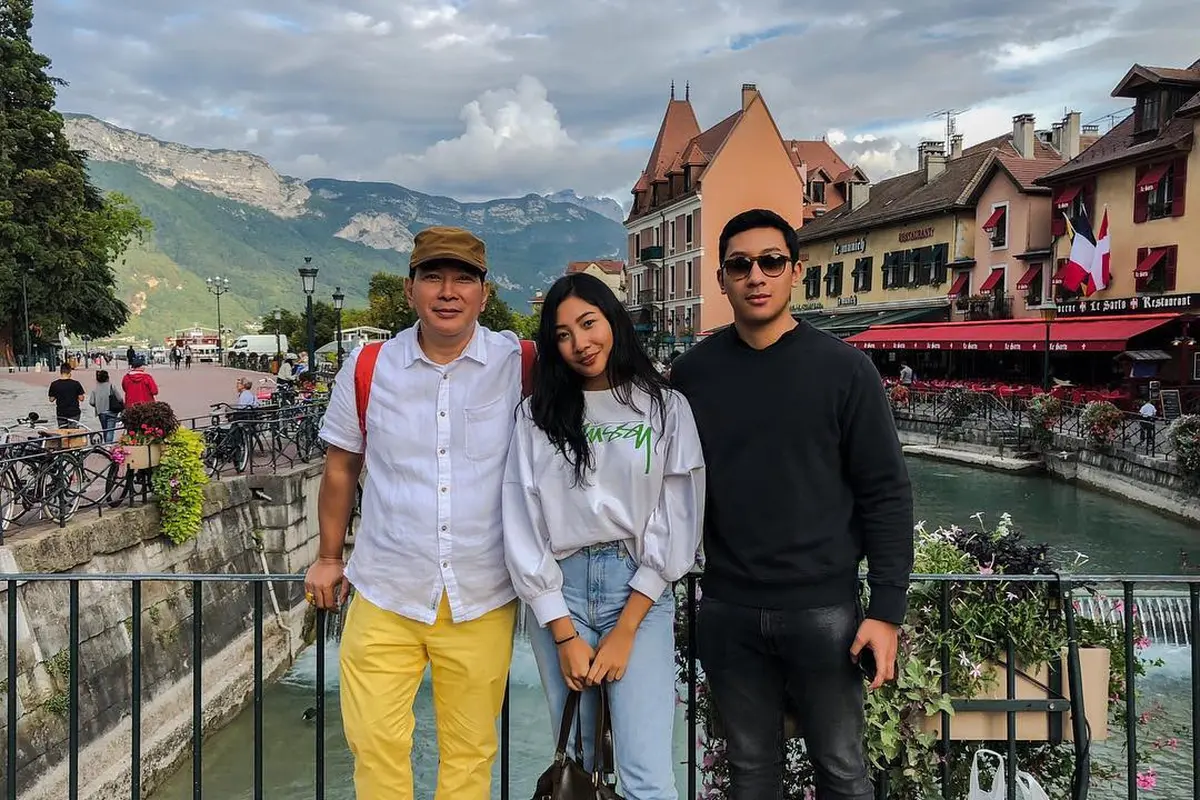 Darma Mangkuluhur, Gayanti Hutami, dan Tommy Soeharto (Instagram/darmamh)