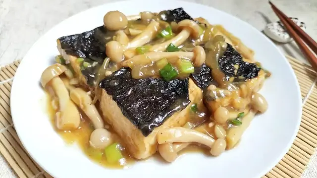 Resep tumis tahu jamur saus tiram. (dok. Cookpad @Erma_Dapur_Michaela)