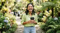 Warna yang Sering Digunakan Orang Bahagia (AI generated)