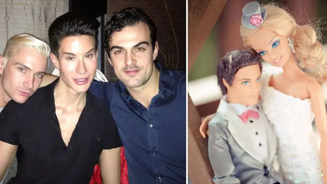 Sudah mirip Ken? (c) facebook.com/Justin Jedlica 