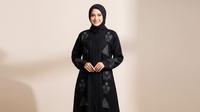 Gamis Abaya Bordir Klasik/ Ilustrasi AI