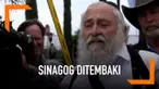 Tempat ibadah warga Yahudi atau sinagog ditembak oleh orang tak dikenal. Akibat kejadian ini, seorang wanita tewas dan tiga lainnya terluka.
