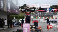Max Verstappen sah menjadi juara dunia F1 2022 (AFP)
