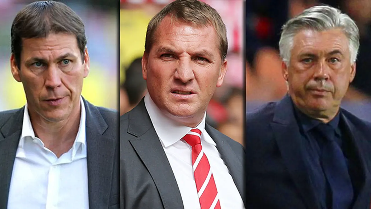 Rudi Garcia, Brendan Rodgers dan Carlo Ancelotti (Istimewa)