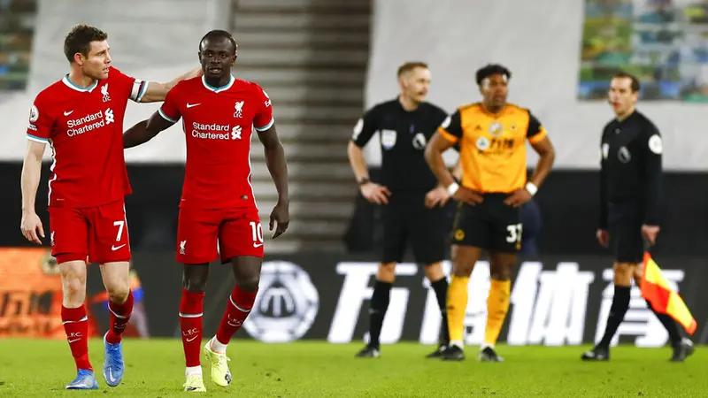 FOTO: Liverpool Menang Tipis di Kandang Wolverhampton Wanderers