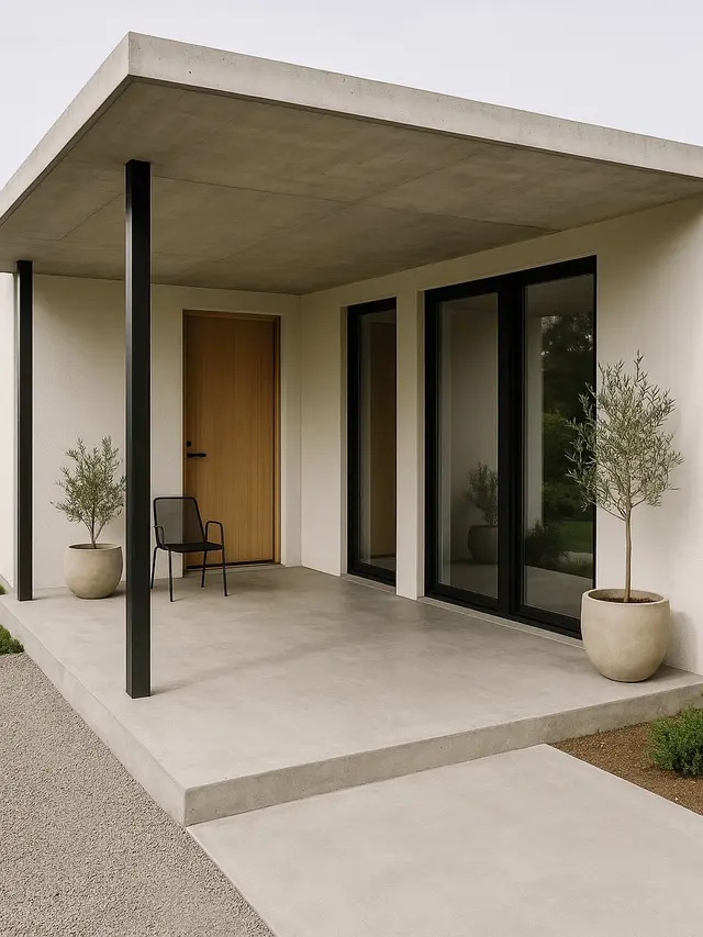 Model Teras Rumah Tanpa Keramik yang Estetik