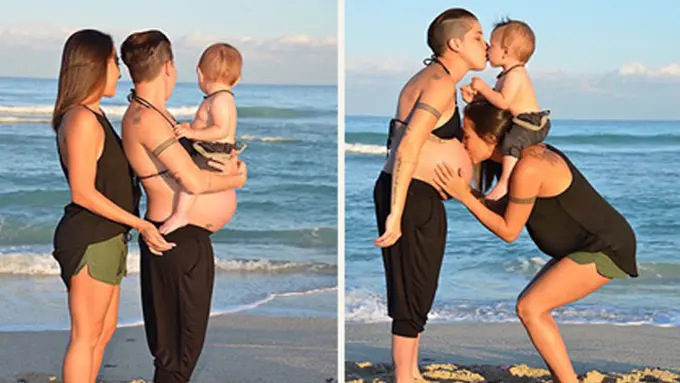 7 Foto Keluarga Lesbian yang Jadi Motivasi LGBT Memulai Keluarga