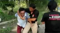 Polisi bekuk oknum pungli di pinggir jalan di Tulang Bawang.
