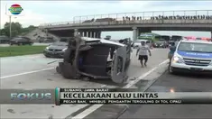 Niat hendak melangsungkan acara pernikahan di Pemalang, rombongan pengantin asal Cikarang ini alami kecelakaan di Tol Cipali, Subang.
