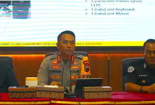 Polisi tetapkan Dirut Cahaya Trans tersangka kecelakaan. (Istimewa)