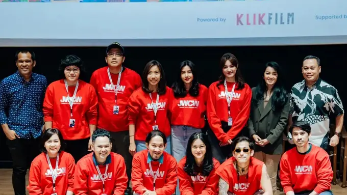 Konferensi pers Jakarta World Cinema Week 2023 di CGV Cinemas FX Jakarta, pada Kamis (19/10/2023). (Foto: Dok. Instagram @danieldokter)