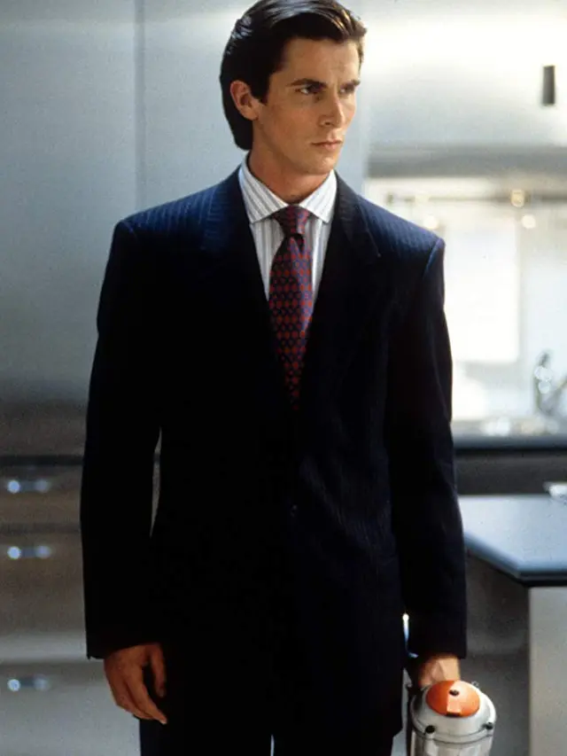Christian Bale sebagai Patrick Bateman dalam American Psycho. (Foto: Dok. IMDb/ Lionsgate)