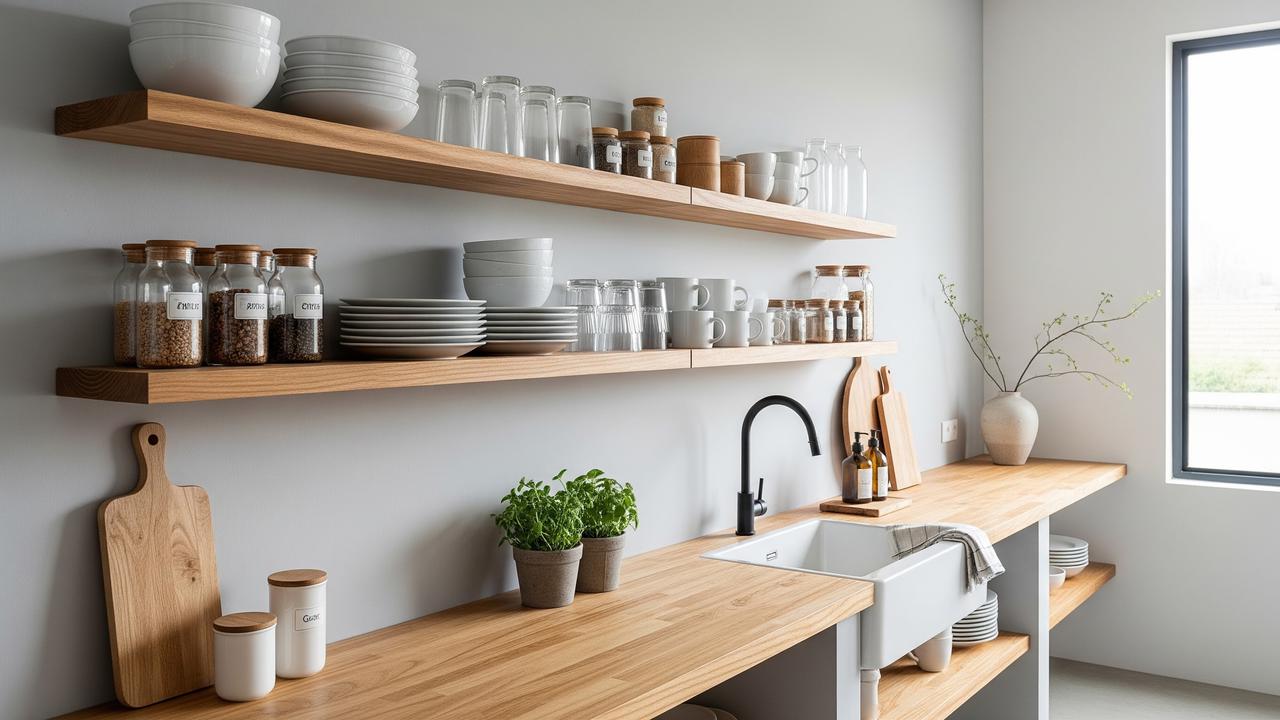 7 Desain Dapur Sederhana Tanpa Kitchen Set yang Estetik dan Hemat, Rapi ...