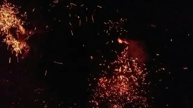 Tradisi Terteran atau perang api