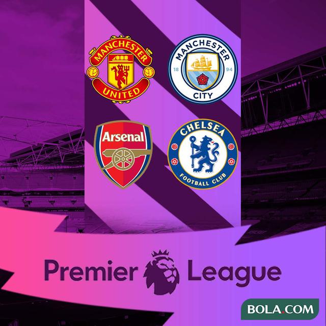 Liga Inggris - Ilustrasi Big 4 Premier League