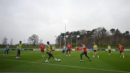 Tuchel memanggil sebanyak 35 pemain untuk laga melawan Uruguay dan Jepang pada 27 dan 30 Maret mendatang. (AFP/Paul Ellis)