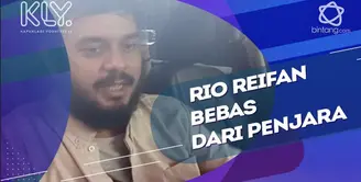 Bebas dari penjara  di hari kemenangan Idul Fitri, begini perasaan Rio Reifan