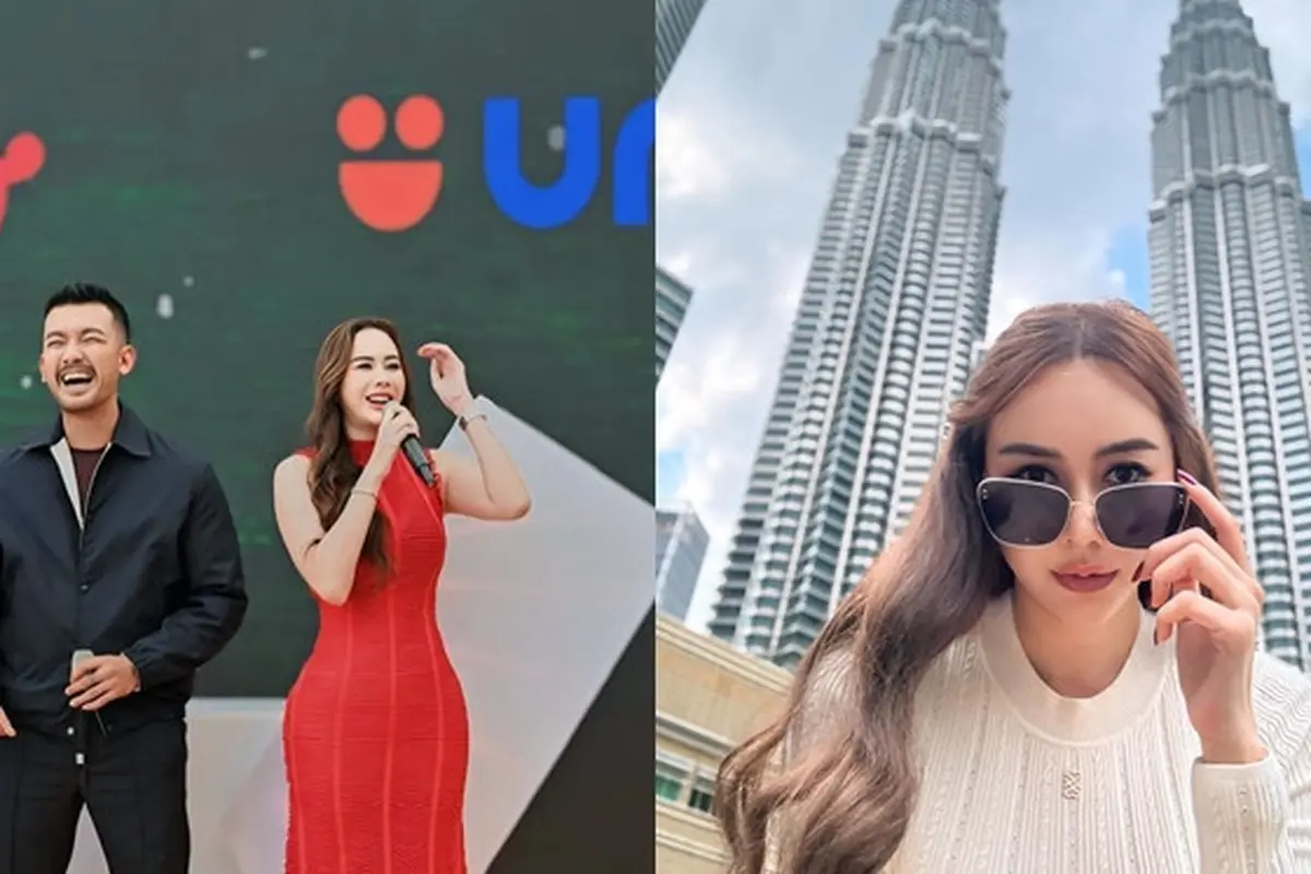 7 Potret Aura Kasih Promosi Series Gelas Kaca di Malaysia, Tampil Menawan