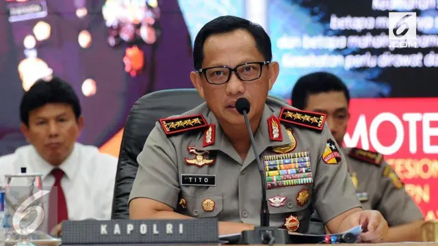 Kapolri Jenderal Tito Karnavian mengatakan, Polri berperan dalam memberikan informasi dan data terkait pembubaran Hizbut Tahrir Indonesia (HTI).