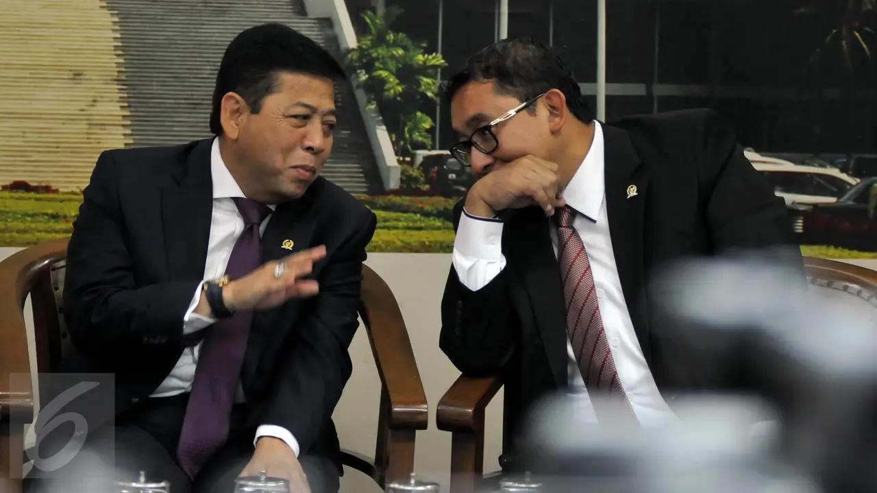 20150930-Ketua DPR Setya Novanto dan Wakil Ketua DPR Fadli Zon-Jakarta