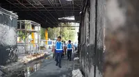 Jasa Marga Kebut Perbaikan Gerbang Tol yang Dibakar Massa Demo