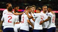 Luke Shaw berperan besar dalam gol Inggris ke gawang Spanyol. (dok. England)