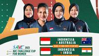 Jadwal Live Streaming AVC Challenge Cup 2023 : Timnas Putri Indonesia di Vidio. (Sumber : dok. vidio.com)
