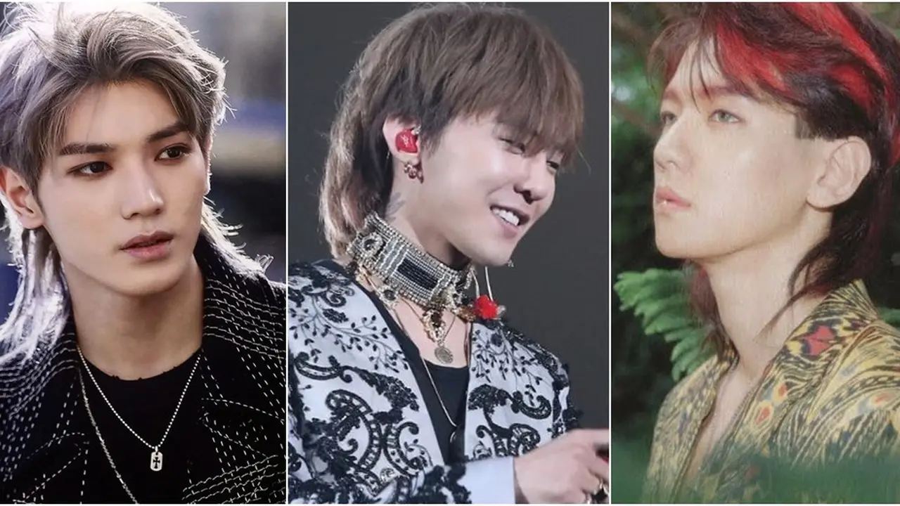 Idol K-Pop Mullet