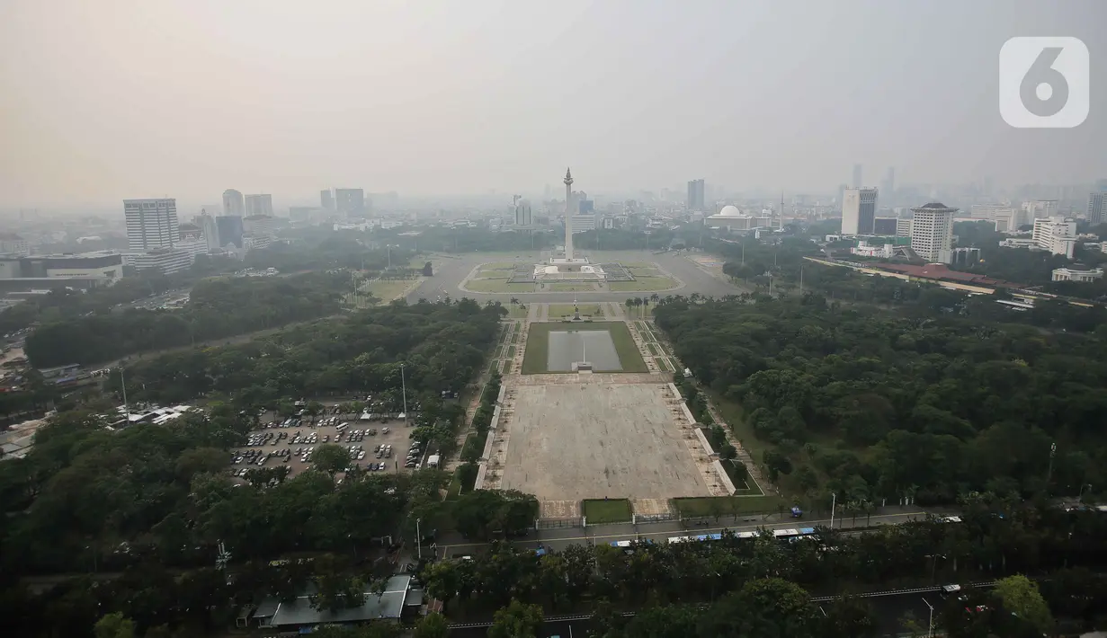 Dikutip dari laman resmi IQAir per 25 Juli 2023 pukul 16.08 WIB, kualitas udara Jakarta berada di angka 168 yang menunjukkan ketegori tidak sehat.(Liputan6.com/Faizal Fanani)