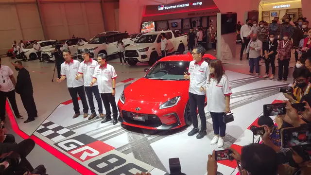 Peluncuran Toyota GR86 GIIAS 2022